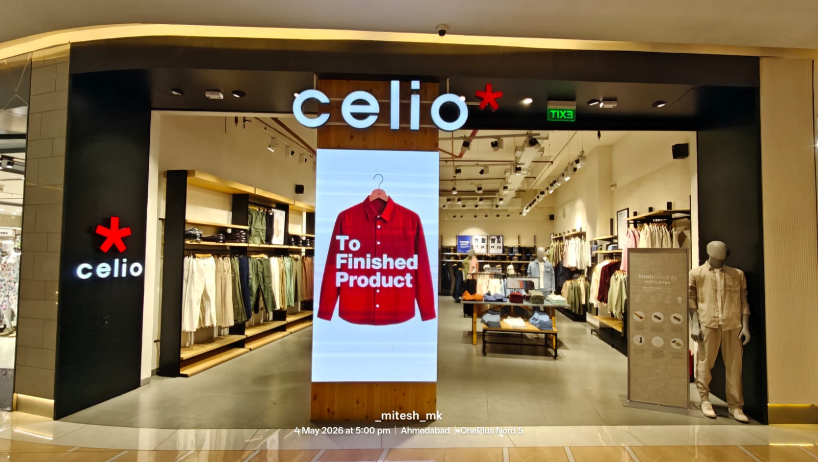 Celio Palladium mall