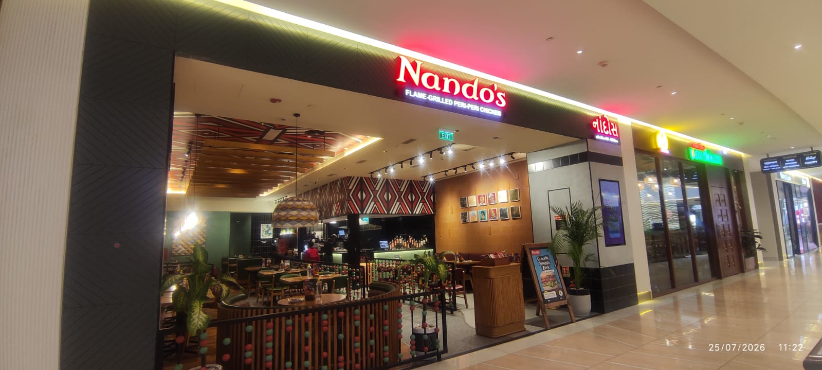 Nando's Flame-Grilled PERi-PERi Chicken Restaurant | Ahmedabad Palladium Mall