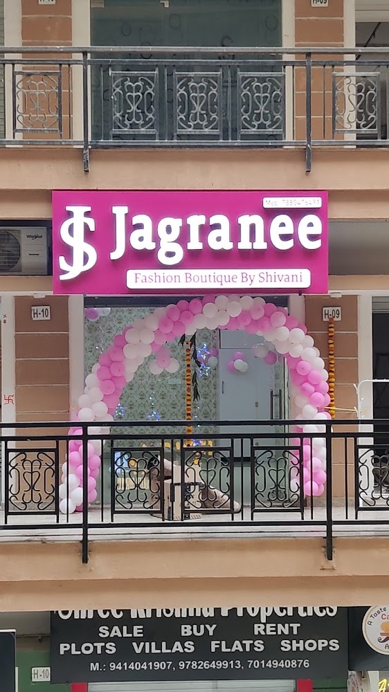 Jagranee Fashion Boutique By Shivani
